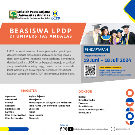 Pendaftaran Beasiswa LPDP Batch 2 Tahun 2024