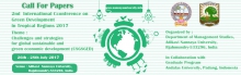 2nd  International Conference on Green Development in Tropical Regions 2017