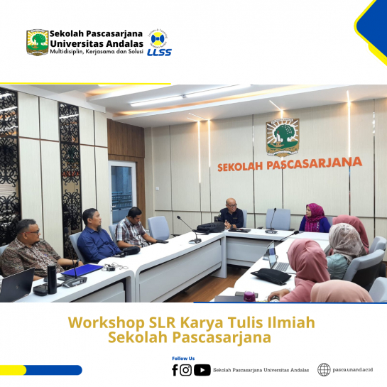 Workshop SLR Karya Tulis Ilmiah Sekolah Pascasarjana