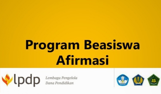 Pengumuman PenerimaBeasiswa Afirmasi Perguruan Tinggi Negeri Baru (PTNB) Tahun 2019