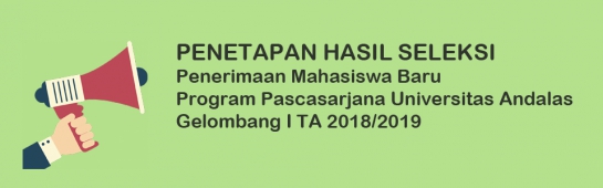 Prosedur Daftar Ulang Mahasiswa Baru Gelombang I TA 2018/2019